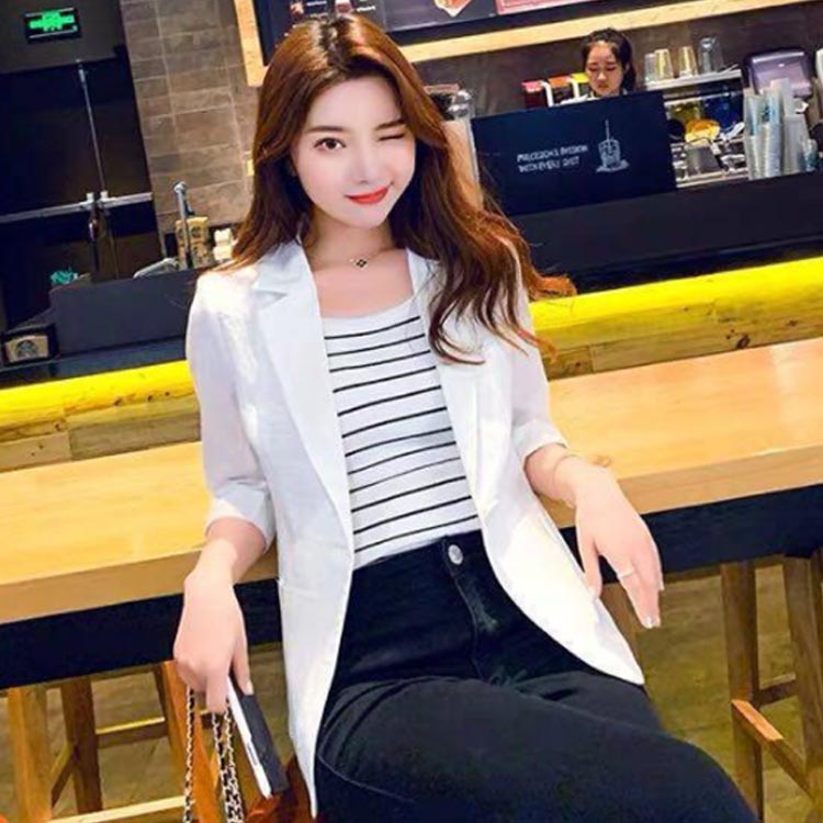 ジャケット レディース カジュアル 綿麻 テーラードジャケット サマー 涼しい 軽量 洗える 春夏 薄手