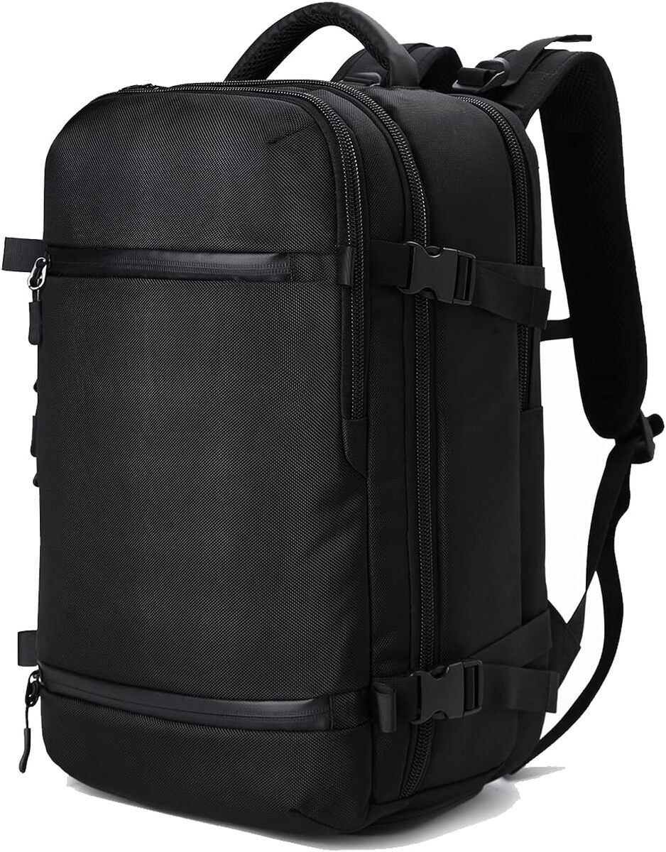 出張 登山 通勤 人気 撥水加工 リュック PC 15.6-17インチ USB 防水 リュックサック バックパック 大容量 50L ビジネスリュック