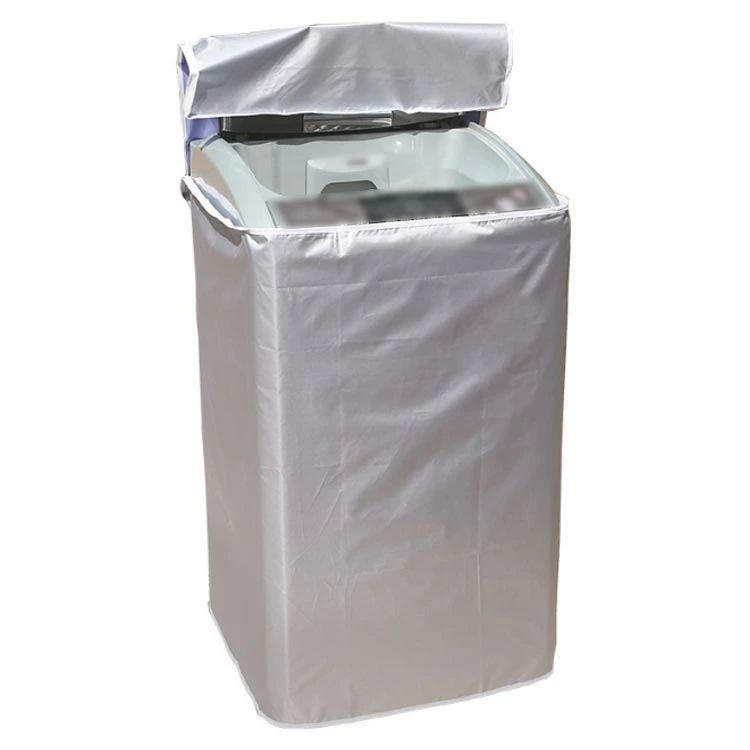 洗濯機カ ファスナー付き 屋外 カバー 全自動式洗濯機 UVカット 外置き 劣化防止 耐久性 紫外線遮断 防水 防水性 3面 日焼け止め