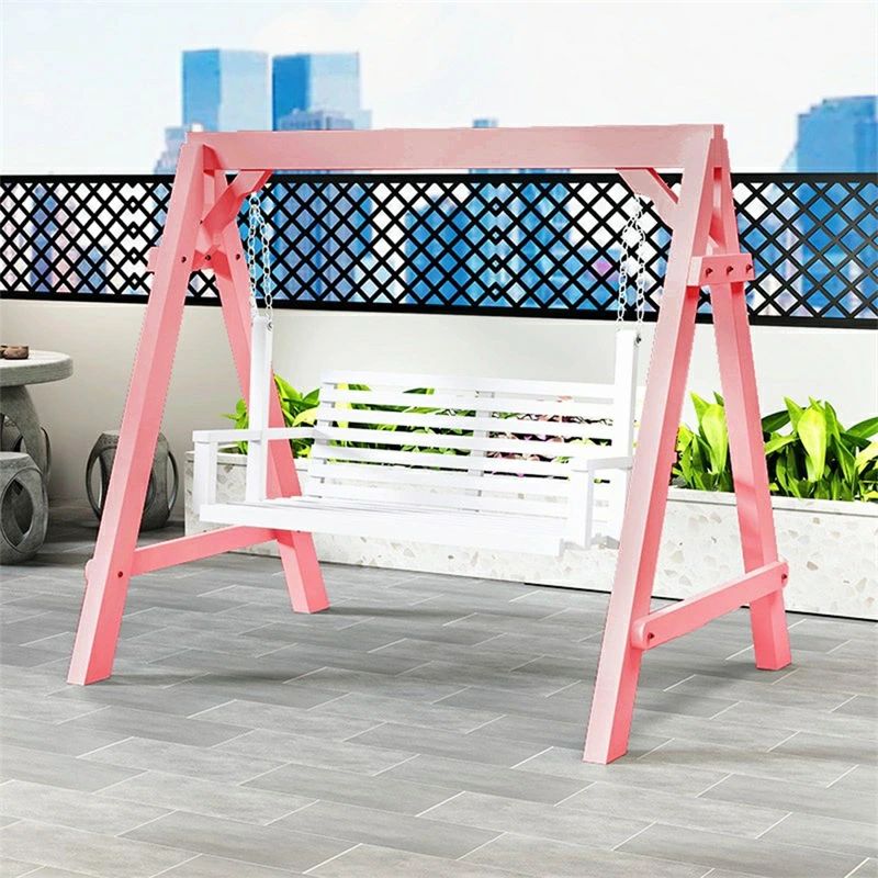 Chairs - ブランコ 木製 屋外 二人乗り 屋外 ブランコ シート ガーデンスイングチェア ガーデン ブランコ 屋外遊具 エクステリア 椅子 チェア パティオスイングチェア 耐荷重性 家庭/庭用の屋外ロッキン??グチェア テラス/ヴィラ/小さな庭(青と白)