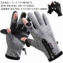5本 スポーツ アウトドア 自転車 裏起毛 指先が出る 暖かい ゴルフ グローブ 裏フリース 作業用 撥水加工 スマホ手袋 レディース