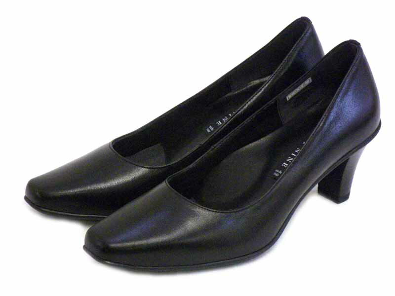 NINE DI NINE ナインディナイン レディース プレーントゥパンプス 7000 BL