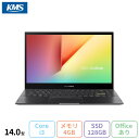 ＼期間限定ポイントUP／ ASUS ノートパソコン / VivoBook Flip 14 / Windows 11 Home / Intel Core i3-1115G4 / 4GB / SSD 128GB / 14.0型