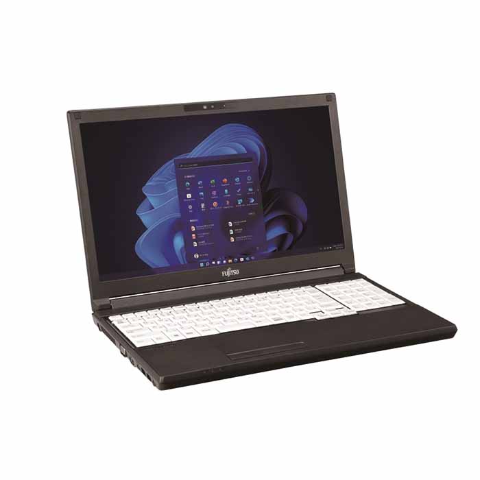 富士通 LIFEBOOK A5513/MX ノートパソコン FMVA0B02KP Windows11 Pro Core i5-1235U メモリ16GB SSD256GB 15.6インチ 再生品Aランク