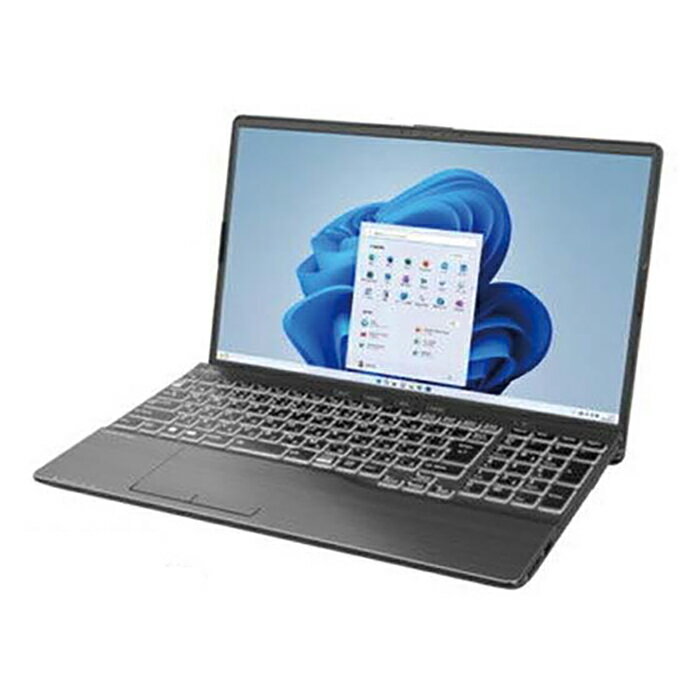 富士通 LIFEBOOK AH54/H2 ノートパソコン FMVA54H2BZ Windows11 Core i7-1260P メモリ16GB SSD512GB 15.6インチ 再生品Aランク