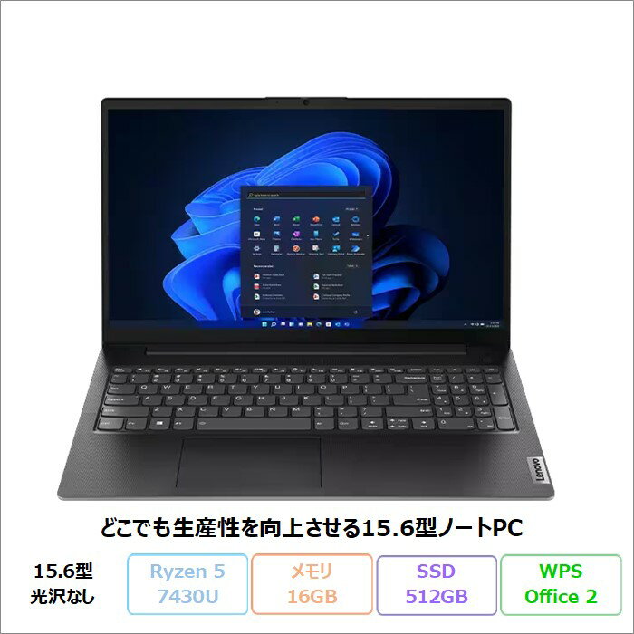 Lenovo V15 Gen 4 AMD Ρȥѥ 82YYCTO1WW Win11 Officeդ Ryzen5 7430U ...