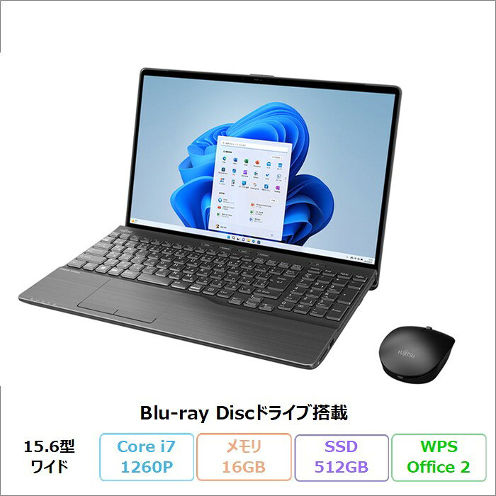 楽天市場】FMV LIFEBOOK AH（付属オフィスソフトWPS Office）（ノート