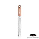 Microplane マイクロプレイン プレミアムシリーズ ゼスターグレーター 【珊瑚色 さんごいろ】日本限定色 新色 薄ピンク[チーズおろし・マイクロプレーン...