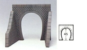 単線トンネルポータル（非電化用）【グリーンマックス・2114】「鉄道模型 Nゲージ GREENMAX」
