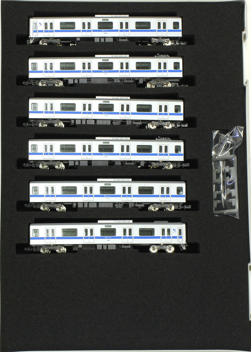 小田急3000形2次車（3260編成 インペリアルブルー帯）6両編成セット（動力付き）【グリーンマックス・30992】「鉄道模型 Nゲージ」