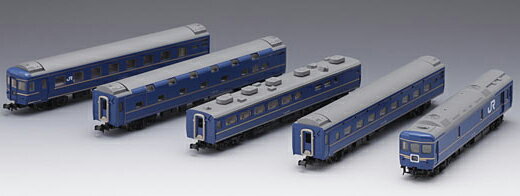 24系25形（北斗星・混成編成）　5両基本セット【TOMIX・92397】「鉄道模型 Nゲージ トミックス」
