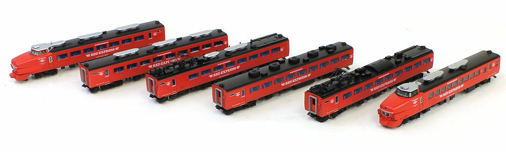 485系特急電車（クロ481-100 RED EXPRESS）セット（6両）【TOMIX・98777】「鉄道模型 Nゲージ トミックス」