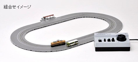 路面レール（ワイドトラム）・広島電鉄（鉄コレ）特別セット【トミーテック　90997】「鉄道模型 Nゲージ TOMYTEC」のサムネイル