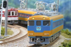 近鉄12200系 スナックカー 試験塗装 4両編成セット（動力付き）【グリーンマックス・4728G】「鉄道模型 Nゲージ GREENMAX」のサムネイル