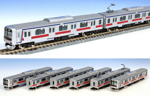 東急5080系 目黒線 6輛編成セット（動力付き） 【グリーンマックス・30125】「鉄道模型 Nゲージ GREENMAX」のサムネイル
