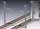 単線架線柱・鉄骨型（24本セット）【TOMIX・3077】「鉄道模型 Nゲージ トミックス」
