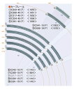 カーブレールC317-45（4本セット）【TOMIX・1852】「鉄道模型 Nゲージ トミックス」