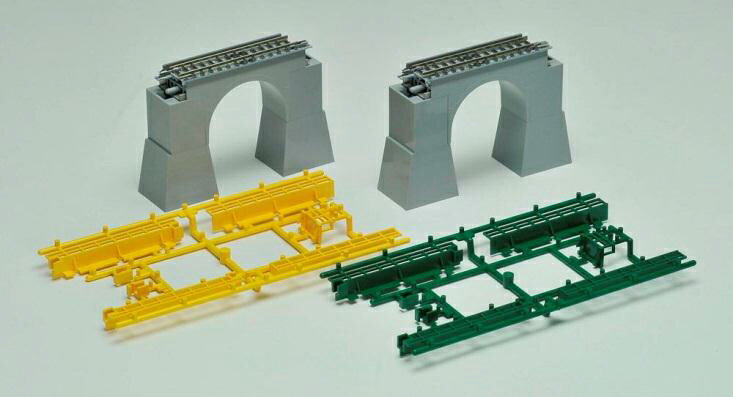 Rail - コンクリートアーチ橋S70（F）（2本セット）【TOMIX・3237】「鉄道模型 Nゲージ トミックス」