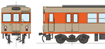 東武2000系・旧ツートンカラー 完成品 基本4両セット（2次車）【カツミ・KTM-387】「鉄道模型 HOゲージ」