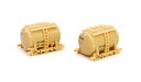 私有UT1形タンクコンテナ クリーム【TOMIX・3115】「鉄道模型 Nゲージ トミックス」