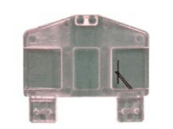 前面ガラス（黒色ワイパー）[完成品No.30146、No.30147対応] 【グリーンマックス・8035G】「鉄道模型 Nゲージ オプションパーツ」