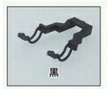 Parts - 中間連結部ジャンパ管パーツ（黒・10個入り）【グリーンマックス・8589】「鉄道模型 Nゲージ オプションパーツ」