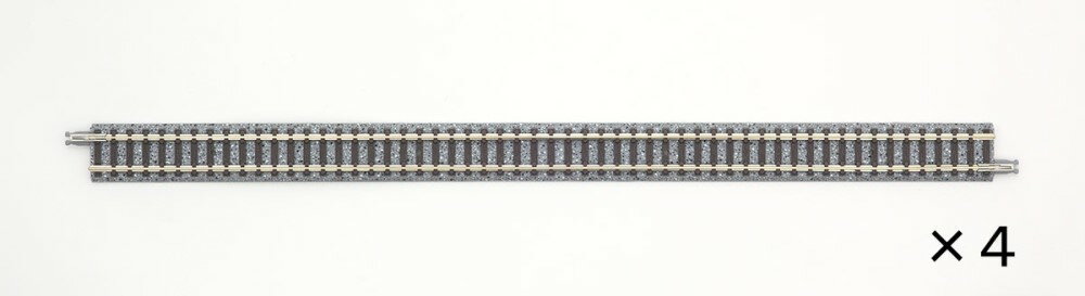 ストレートレールS280（F）（4本セット）【TOMIX・1802】「鉄道模型 Nゲージ トミックス」 1