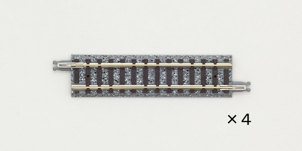 ストレートレールS70（4本セット）【TOMIX 1804】「鉄道模型 Nゲージ トミックス」