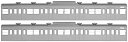 国鉄（JR）103系低運・非ユニット窓・冷改車増結用サハ2両ボディキット【グリーンマックス・18504】「鉄道模型 Nゲージ」