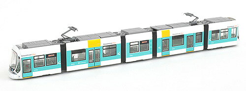 鉄道コレクション 広島電鉄5100形5105号 グリーンムーバーマックス【トミーテック・316589】「鉄道模型 Nゲージ」のサムネイル
