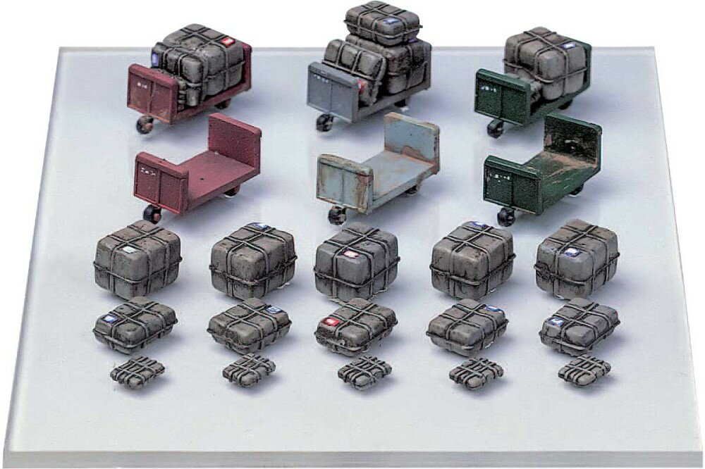 小荷物と手押車【グリーンマックス・8031G】「鉄道模型 Nゲージ」