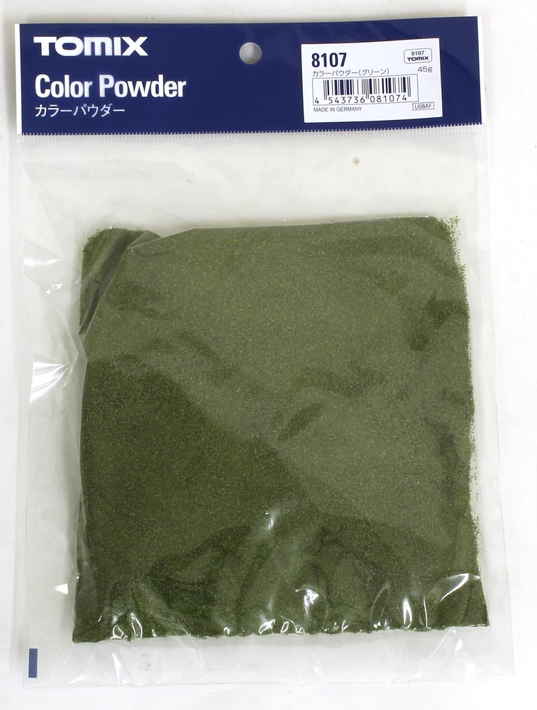 カラーパウダー（グリーン） 【TOMIX・8107T】「鉄道模型 HO/Nゲージ トミックス レイアウト」