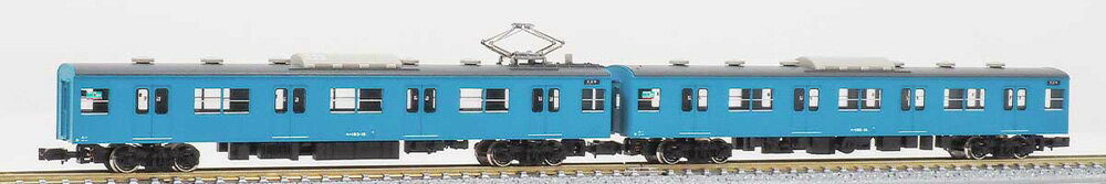 JR103系関西形 モハ103 102（初期車 スカイブルー）2両キット【グリーンマックス・1273M】「鉄道模型 Nゲージ」