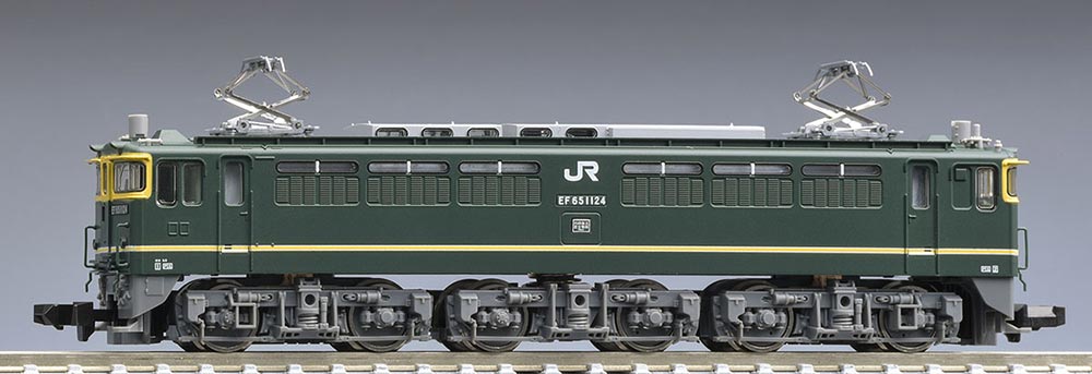 EF65-1000形（1124号機 トワイライト色 グレー台車）【TOMIX・7175】「鉄道模型 Nゲージ TOMIX」