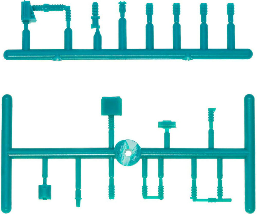 交流機器パーツ(緑色・2両分)【グリーンマックス・8077G】「鉄道模型 Nゲージ」