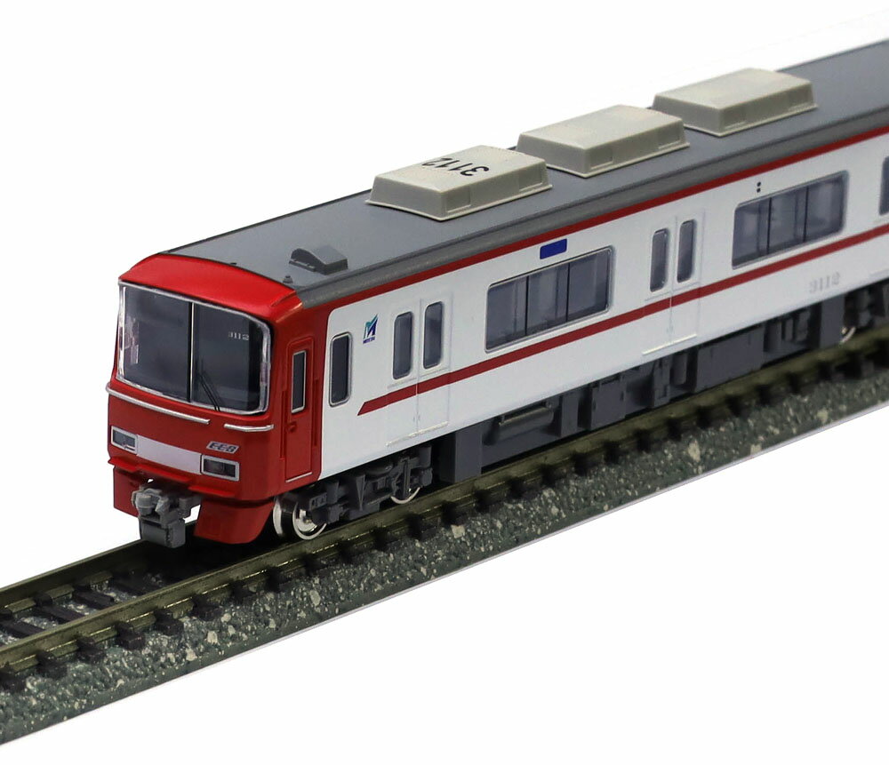 ※新製品 6月発売※名鉄3100系2次車（新塗装 3112編成）基本2両編成セット（動力付き）【グリーンマックス・31720】「鉄道模型 Nゲージ」のサムネイル