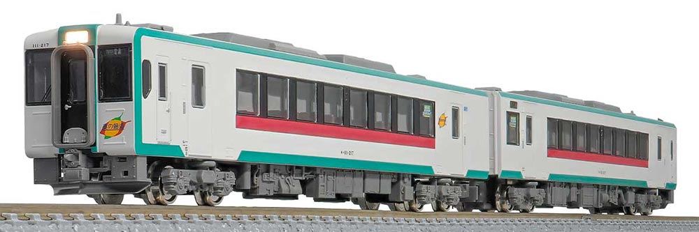 ※新製品 5月発売※JRキハ111/112形200番代（陸羽東線）基本2両編成セット（動力付き）【グリーンマックス・31866】「鉄道模型 Nゲージ グリーンマックス」