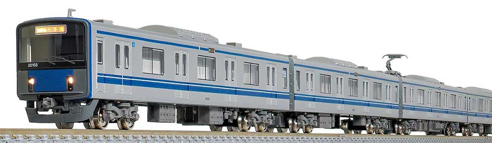 ※新製品 6月発売※西武20000系（池袋線 20103編成 登場時）基本4両編成セット（動力付き）【グリーンマックス・31877 】「鉄道模型 Nゲージ グリーンマックス」