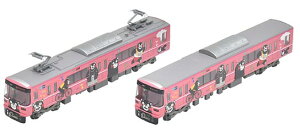 鉄道コレクション 熊本電気鉄道03形 (くまモンラッピング)2両セット【トミーテック・331407】「鉄道模型 Nゲージ トミーテック」