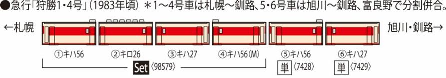 ※新製品 6月発売※キハ56-0形（T）【TOMIX・7428】「鉄道模型 Nゲージ TOMIX」_1