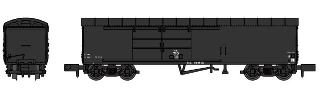 ※新製品 4月発売※ワキ700 海軍省私有貨車タイプ 2両セット【マイクロエース・A3167】「鉄道模型 Nゲージ マイクロエース」