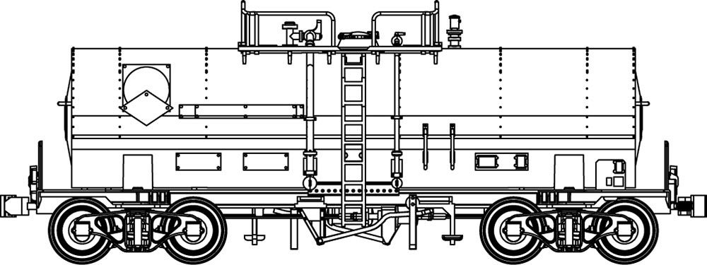 タキ7750 （付属インレタ デカール-日曹 日石輸）【トラムウェイ・TW-t7750y】「鉄道模型 HOゲージ トラムウェイ」