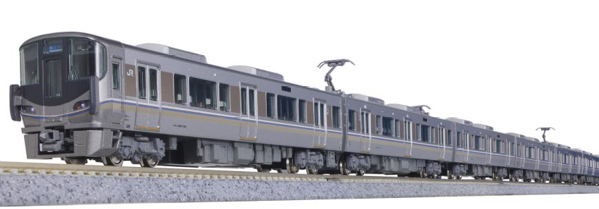 225系100番台（3次車）＜新快速＞ 8両セット【KATO・10-1901】「鉄道模型 Nゲージ KATO」