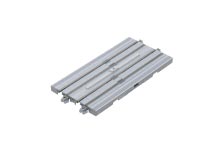 ユニトラム直線軌道プレート124mm【KATO・40-024】「鉄道模型 Nゲージ KATO」