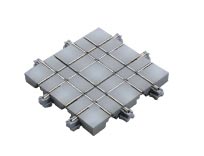 ユニトラムE 90°交差点軌道プレート62mm【KATO・40-301-E】「鉄道模型 Nゲージ KATO」