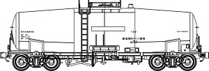 タキ45000 東新潟港駅常備印刷済 台車TR41D 2両セット (インレタ付属(昭和石油 シェル 日石輸))【トラムウェイ・TW-t45000e】「鉄道模型 HOゲージ トラムウェイ」