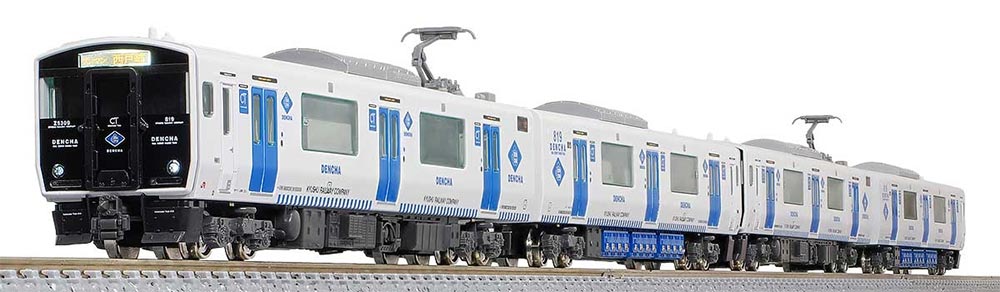 JR九州BEC819系（5100+5300番代 鹿児島本線）4両編成セット（動力付き）【グリーンマックス・32101】「鉄道模型 Nゲージ グリーンマックス」