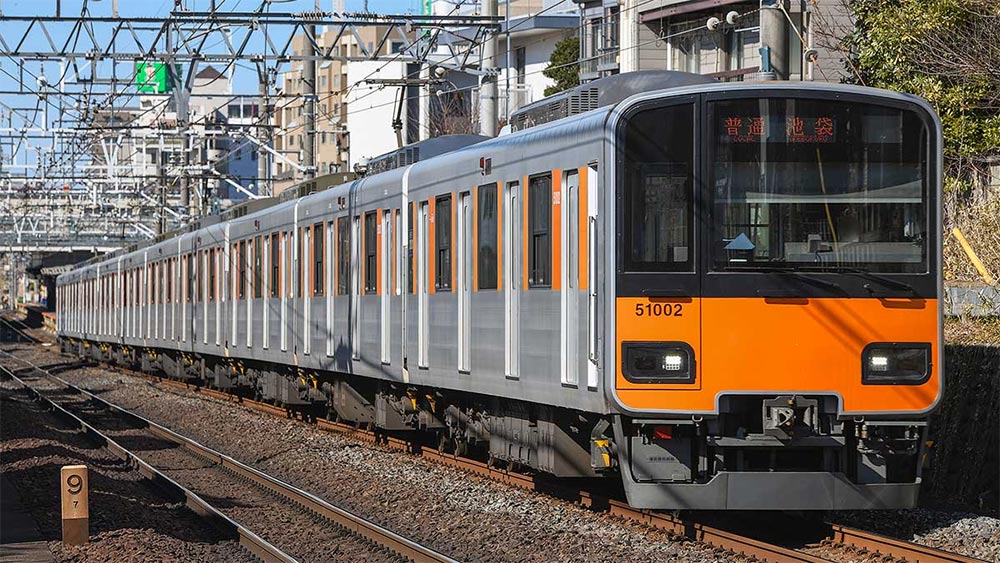 東武50000型（東上線 51002編成）基本4両編成セット（動力付き）【グリーンマックス・32113】「鉄道模型 Nゲージ グリーンマックス」
