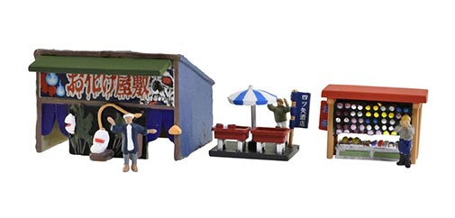 Rakuten - 情景小物005-3 露店D3【トミーテック・335085】「鉄道模型 Nゲージ トミーテック」