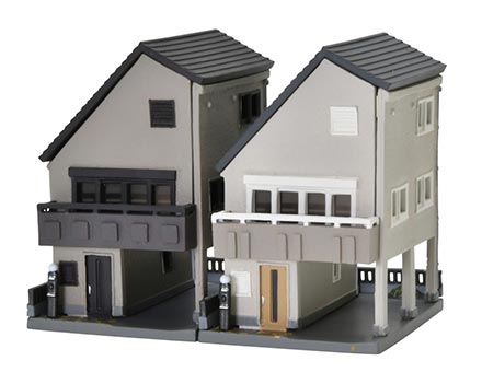 Rakuten - 建コレ016-6 狭小住宅A6【トミーテック・338000】「鉄道模型 Nゲージ トミーテック」